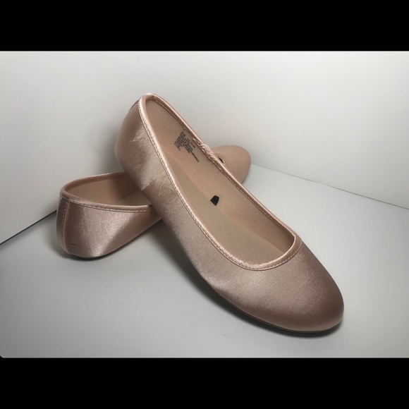 Champagne Ballet Flats - Picture 1 of 5